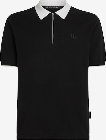 Karl LagerfeldMajica - crna boja: prednji dio