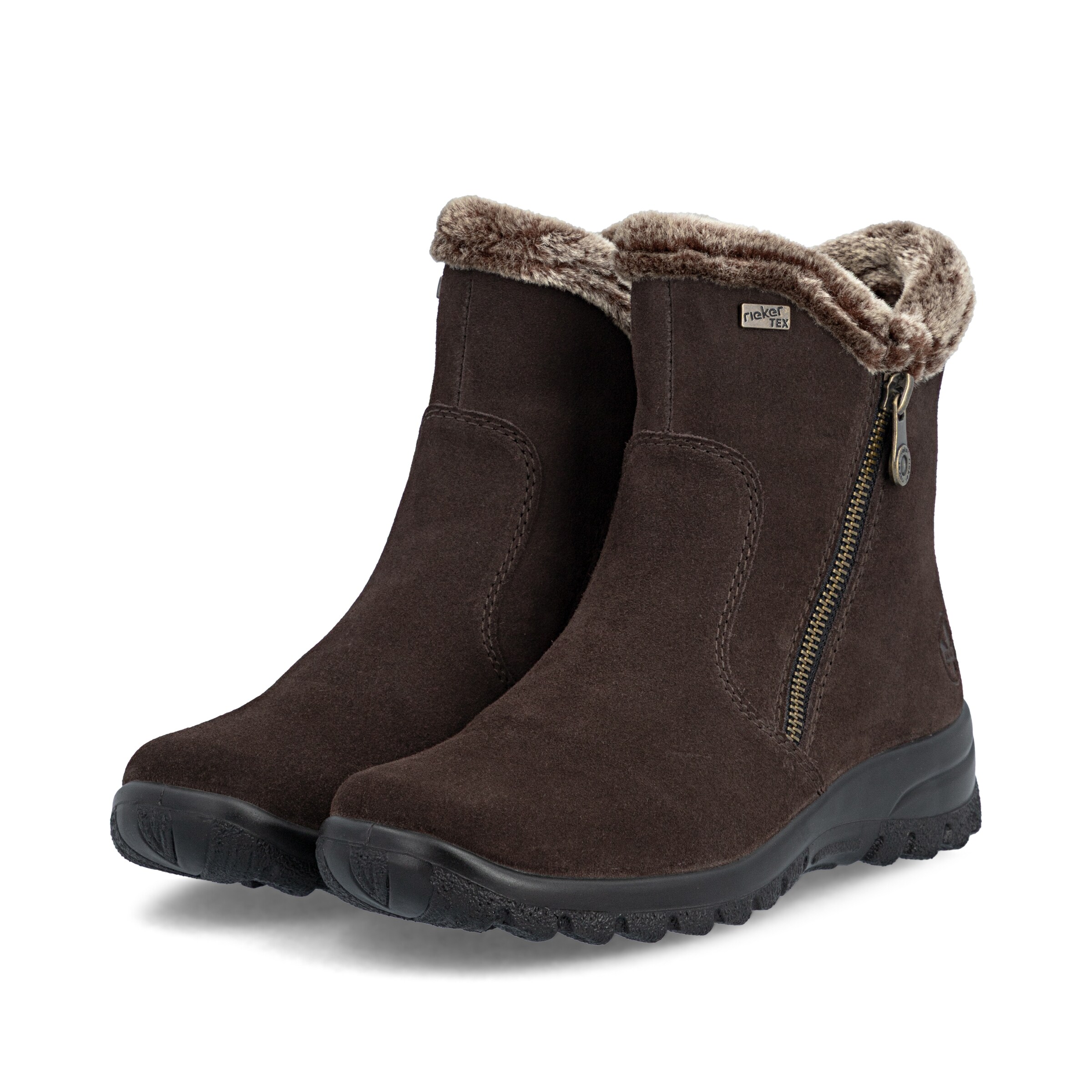 Bottines Rieker en marron