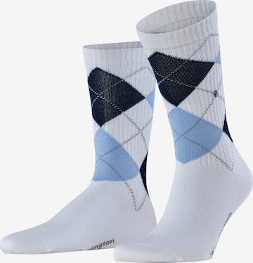 BURLINGTON Socks 'Rib Court' in White: front