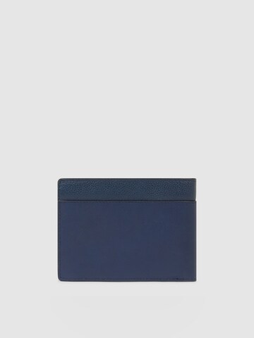 Porte-monnaies Piquadro en bleu : devant