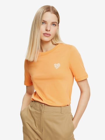 ESPRIT Shirt in Oranje: voorkant