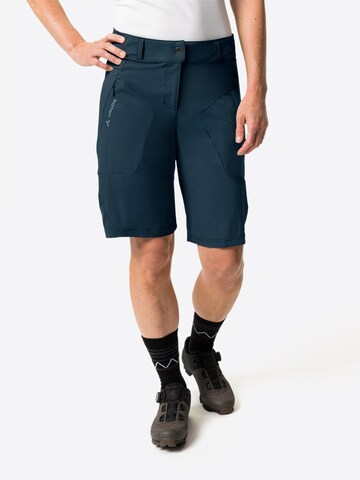 VAUDE Regular Outdoor trousers 'W Altissimo STS II' in Blue: front