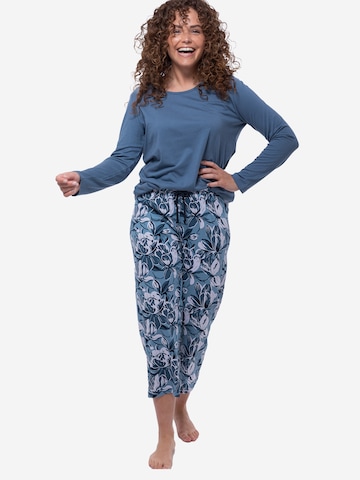 Ammann Pajama 'Night & Home' in Blue