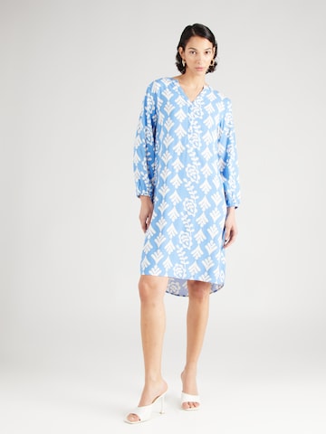 Sublevel Платье-рубашка в Синий: спереди