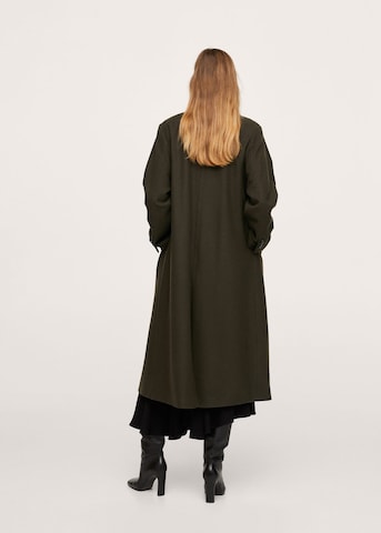 MANGO Přechodný kabát 'Mersi' – zelená