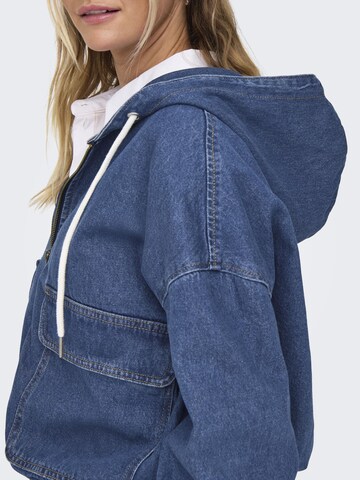 Veste mi-saison 'ONLKenzie' ONLY en bleu