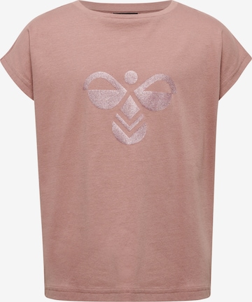 T-Shirt Hummel en rose : devant