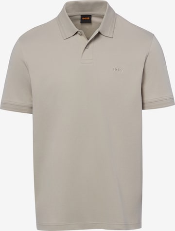 T-Shirt BOSS en beige : devant