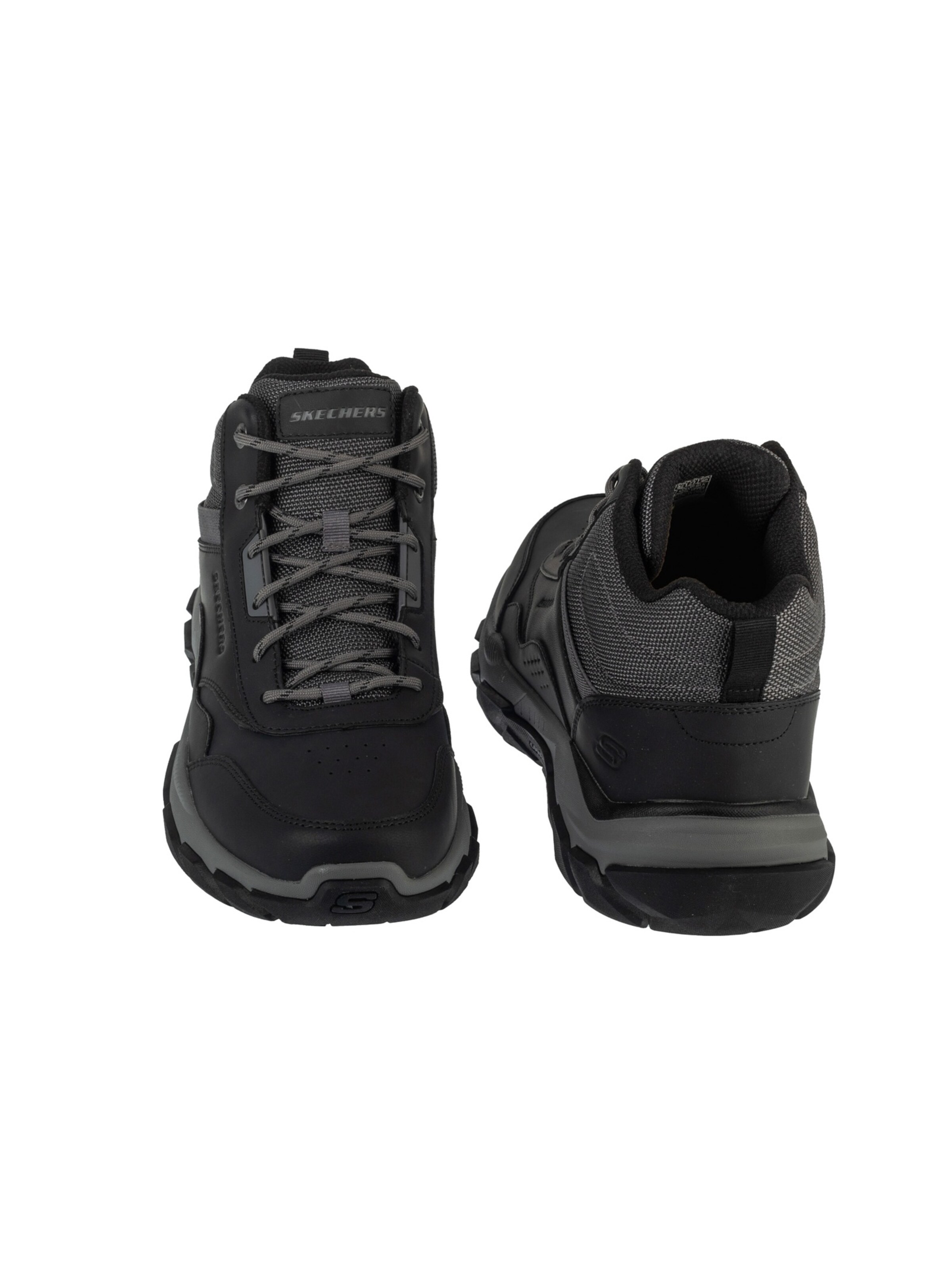 Bottines à lacets 'Santoro - Hopkins' SKECHERS en noir