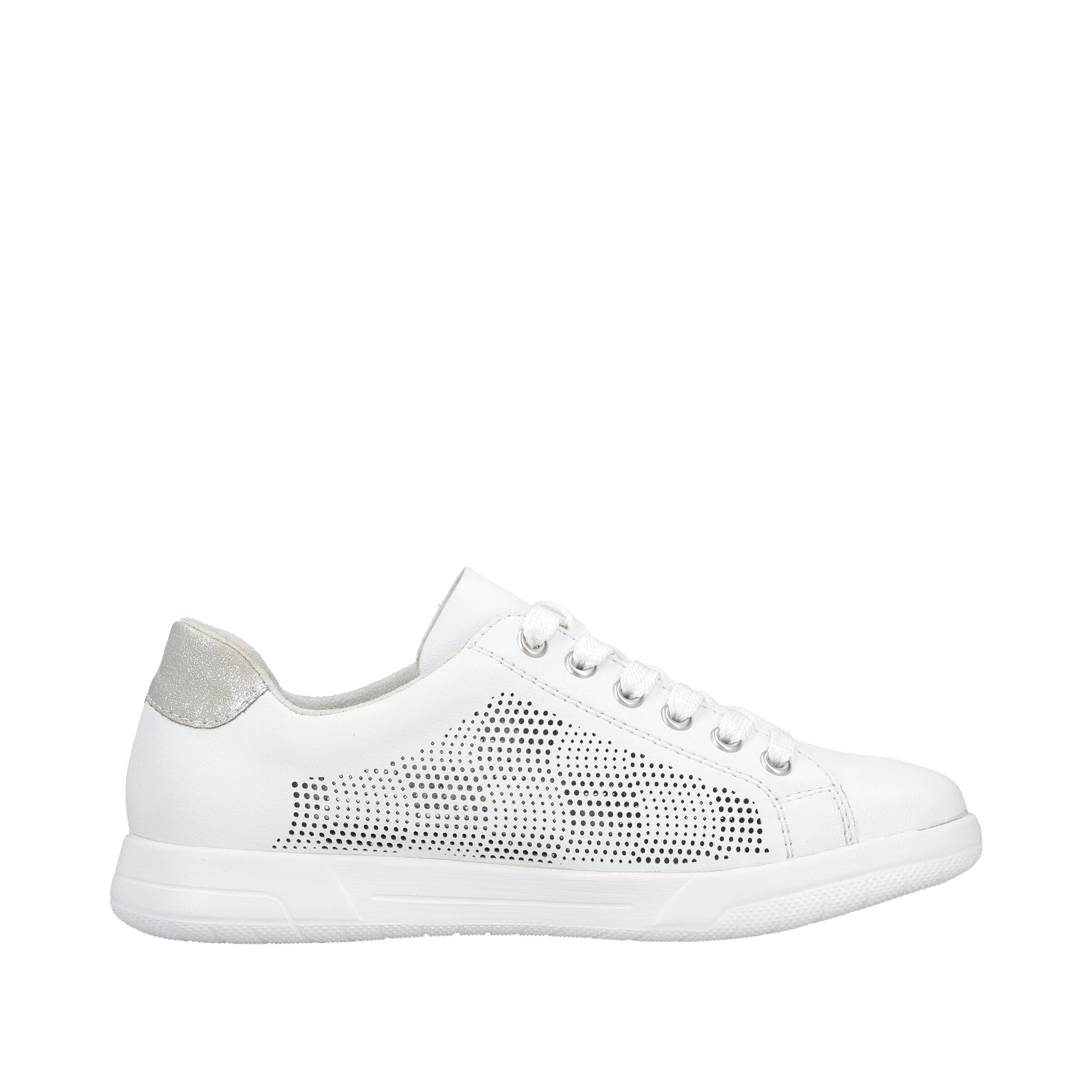 Baskets basses Rieker en blanc