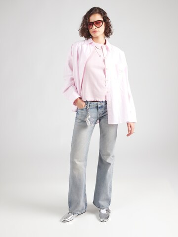 PIECES T-shirt 'PCFIA' i rosa