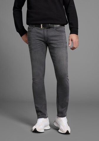 Bruno Banani Slim fit Jeans in Black: front