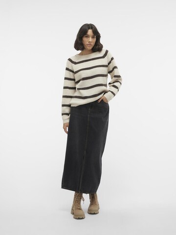 VERO MODA Trui 'VMAsta' in Beige