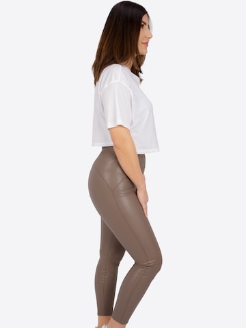 Skinny Leggings 'Rachel' Seasons of April en marron