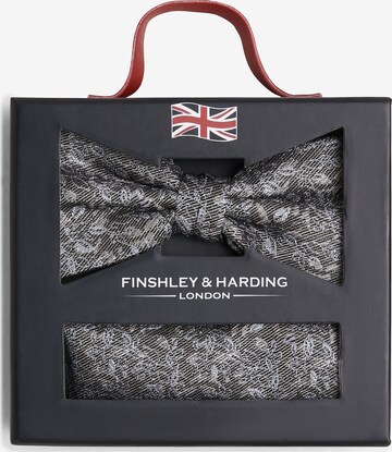 Finshley & Harding London Vlinderdasje ' ' in Groen: voorkant