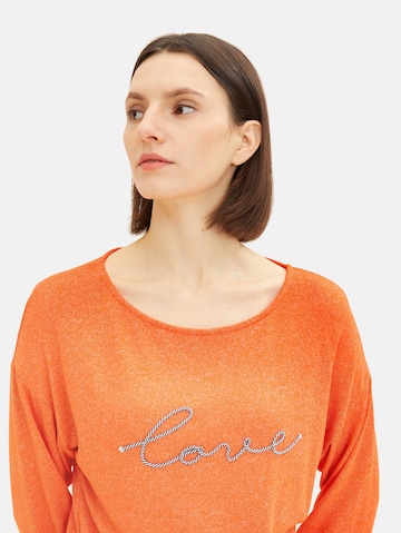 T-shirt TOM TAILOR en orange