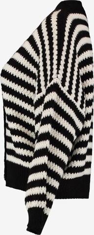 Hailys Knit Cardigan 'Insa' in Black