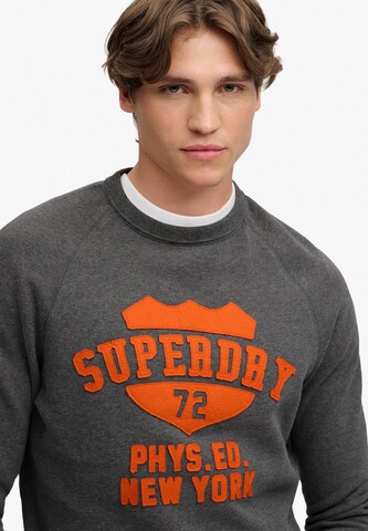 Sweat-shirt 'Athletic' Superdry & Co en gris
