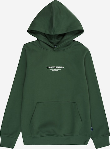 Only & Sons Junior Sweatshirt 'OSJCURATED' in Grün: Vorderseite