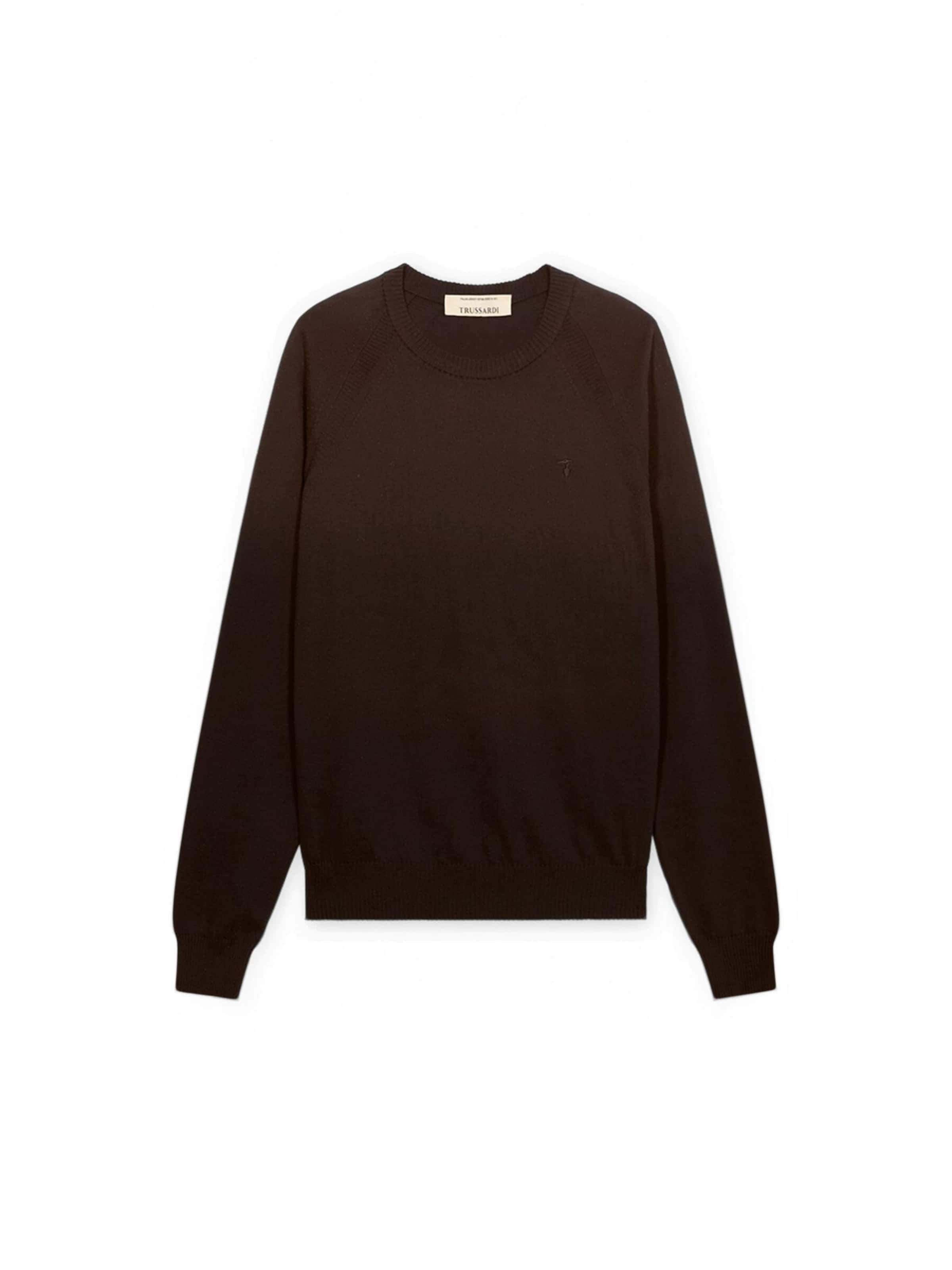 Pull-over Trussardi en marron : devant