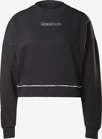 Reebok Sportief sweatshirt in Zwart