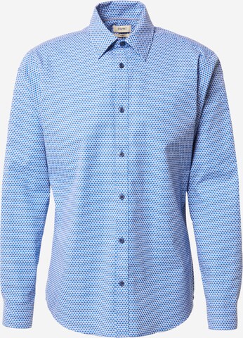 Coupe regular Chemise ESPRIT en bleu : devant