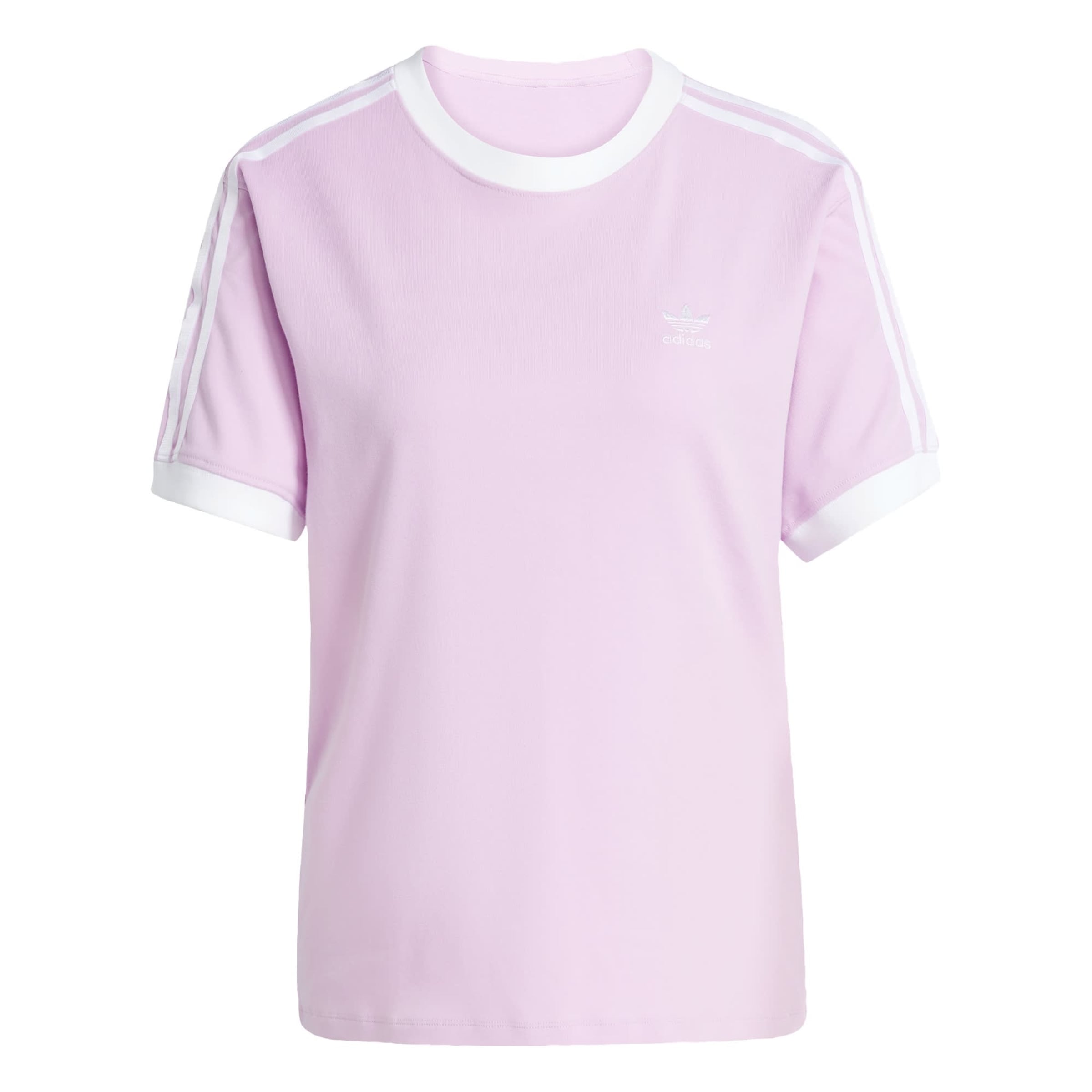 T-shirt '3-Stripes' ADIDAS ORIGINALS en rose : devant