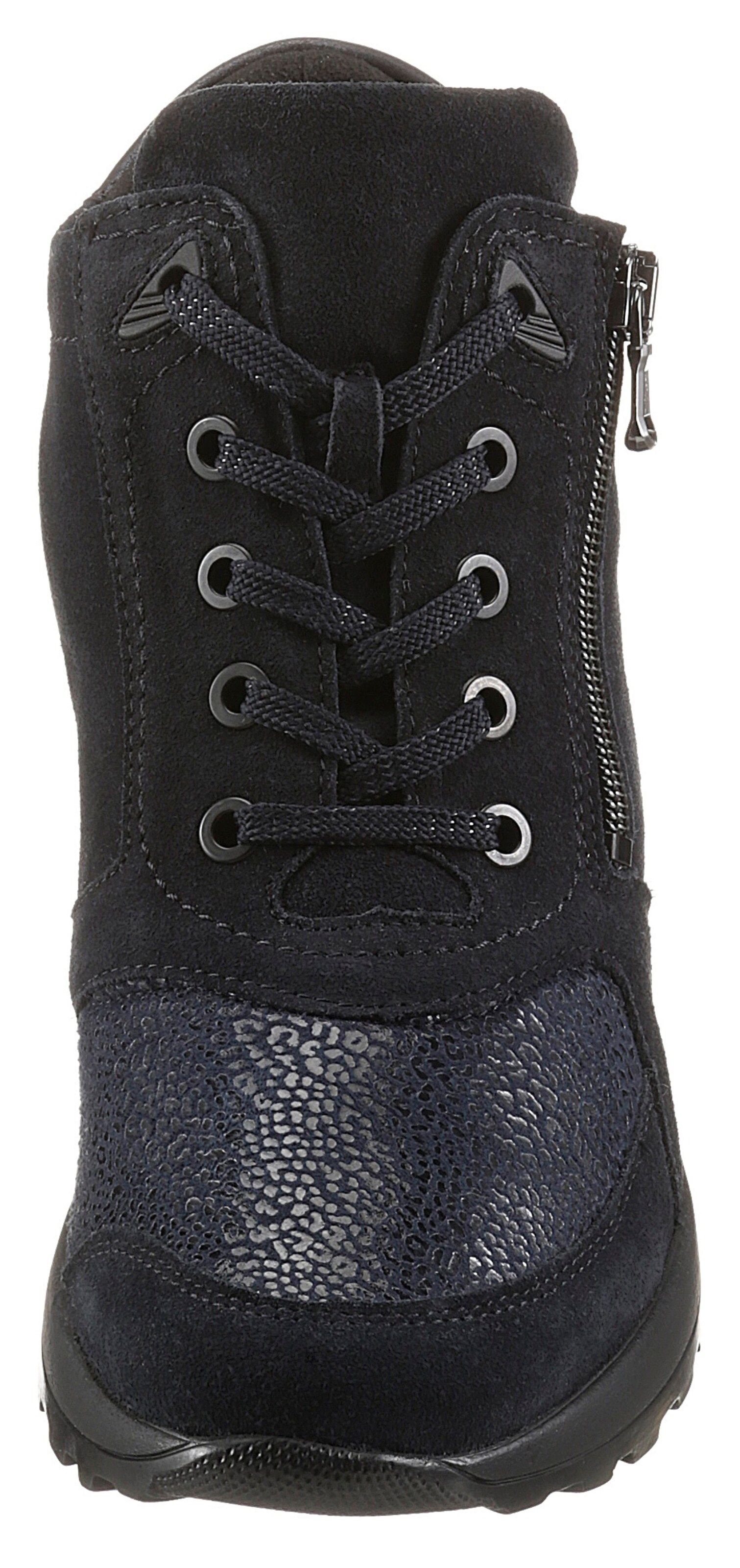 WALDLÄUFER Sportlicher Schnürschuh in Blau