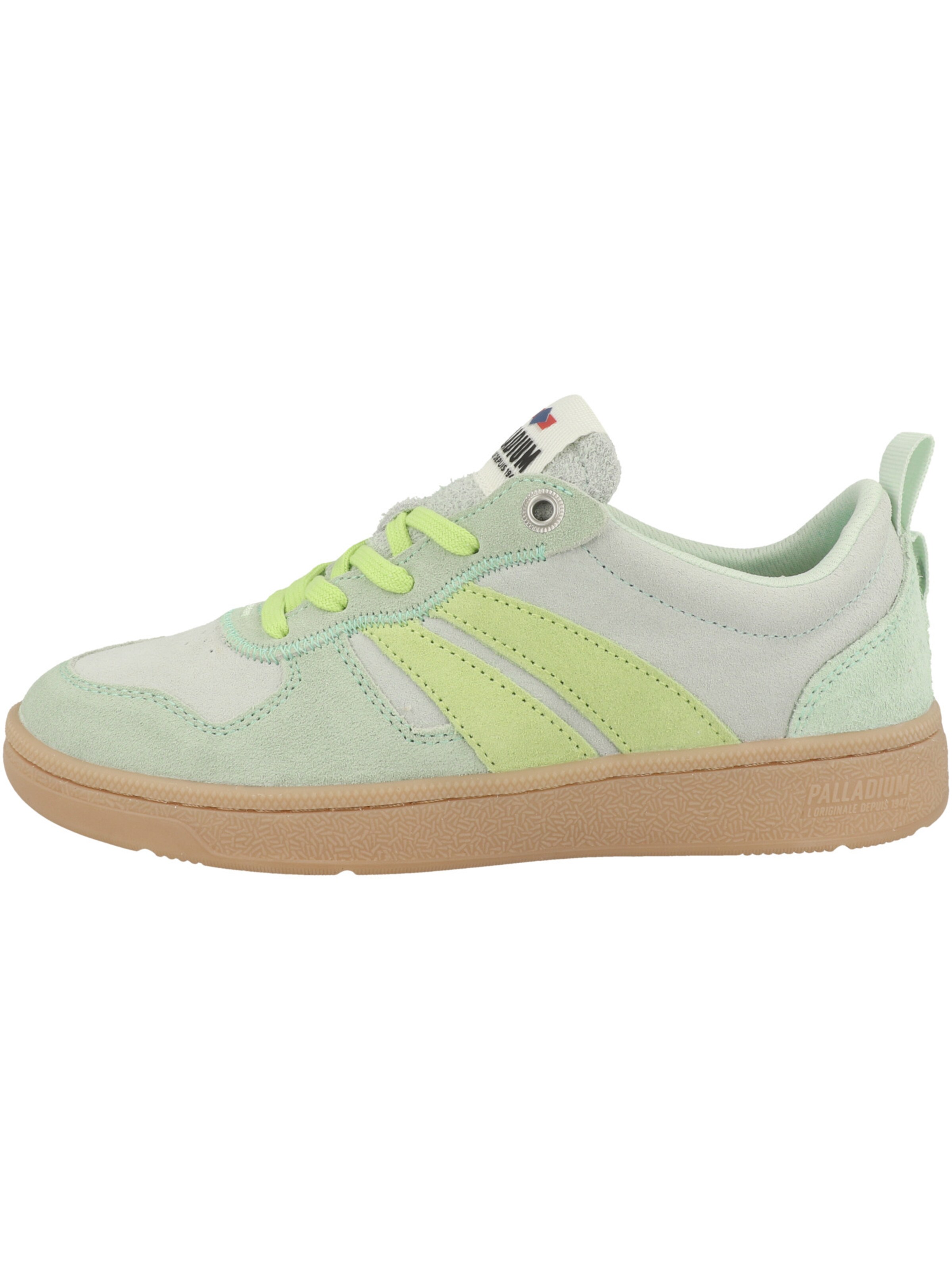 Baskets basses 'Pallacup Flame' Palladium en vert