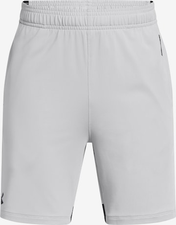 UNDER ARMOUR Regular Sportbroek in Grijs: voorkant