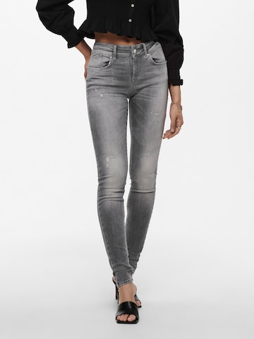 ONLY Skinny Jeans i grå: forside