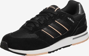 ADIDAS PERFORMANCE Athletic Shoes 'Run 80s' in Black: front