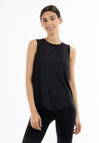 Hootomi Funktionsshirt in Schwarz: Vorderseite