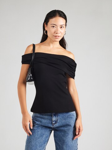 & Other Stories Shirt in Zwart: voorkant