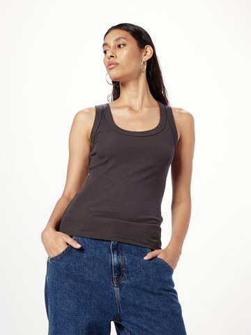 TOPSHOP Top - Sivá: predná strana