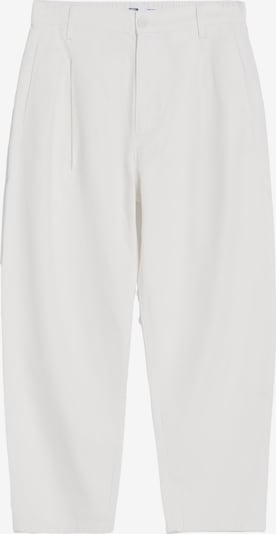 Pantaloni cutați Bershka pe alb, Vizualizare produs