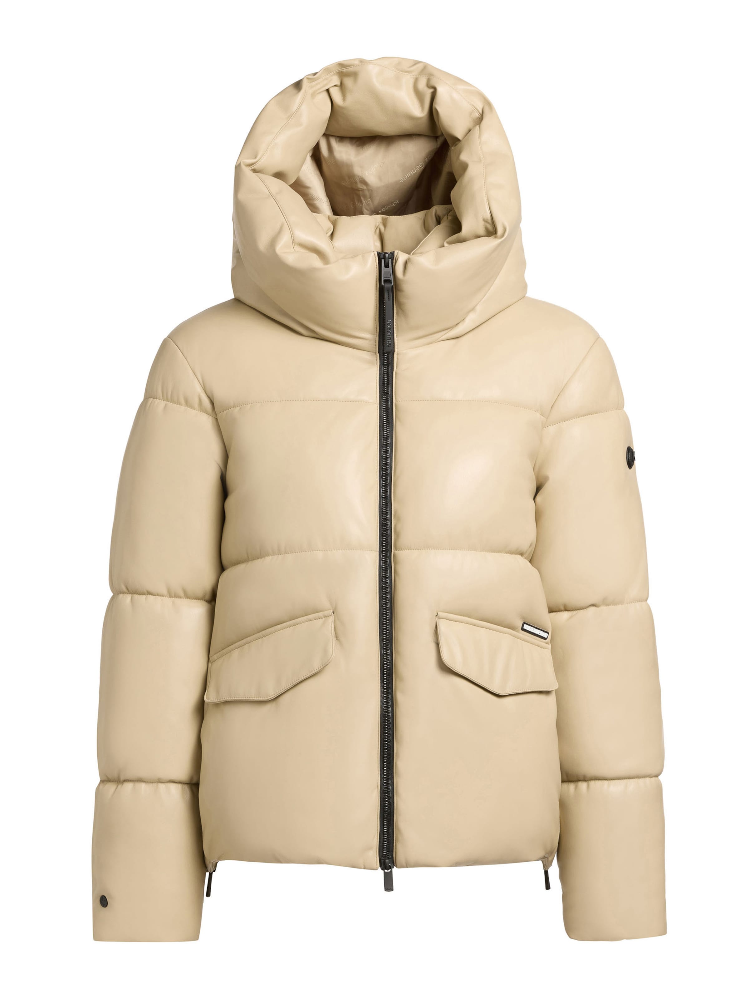 khujo Vinterjacka 'Aurora' i beige: framsida