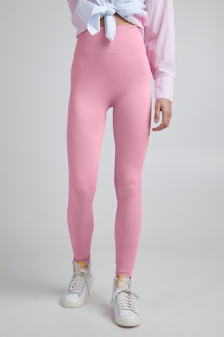 The Jogg Concept Skinny Leggings 'JCSAHANA' in Pink: front