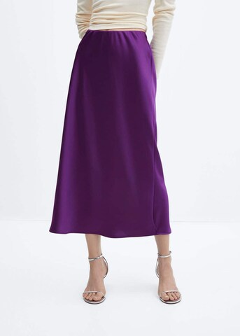 MANGO Skirt 'Mia' in Purple: front