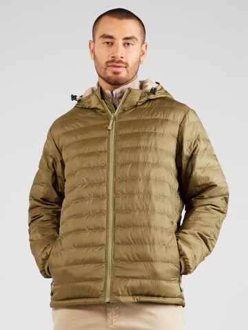 LEVI'S ® Overgangsjakke 'Pierce Packable Jacket' i grøn: forside