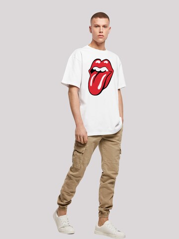 F4NT4STIC Shirt 'The Rolling Stones ' in Wit