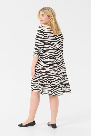 Robe 'Leane' KAFFE CURVE en noir