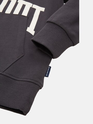 TOM TAILOR Sweatshirt in Grey