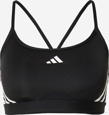 Bustier Soutien-gorge de sport 'Aeroreact' ADIDAS PERFORMANCE en noir : devant