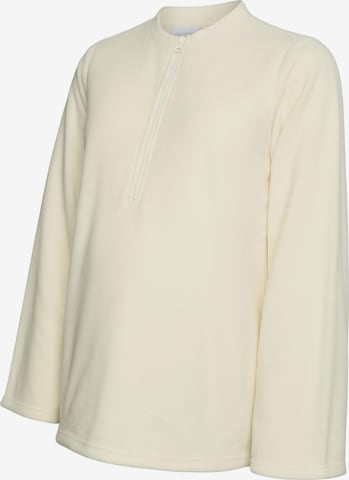 MAMALICIOUS Свитер 'MLCHARLOT' в Бежевый: спереди