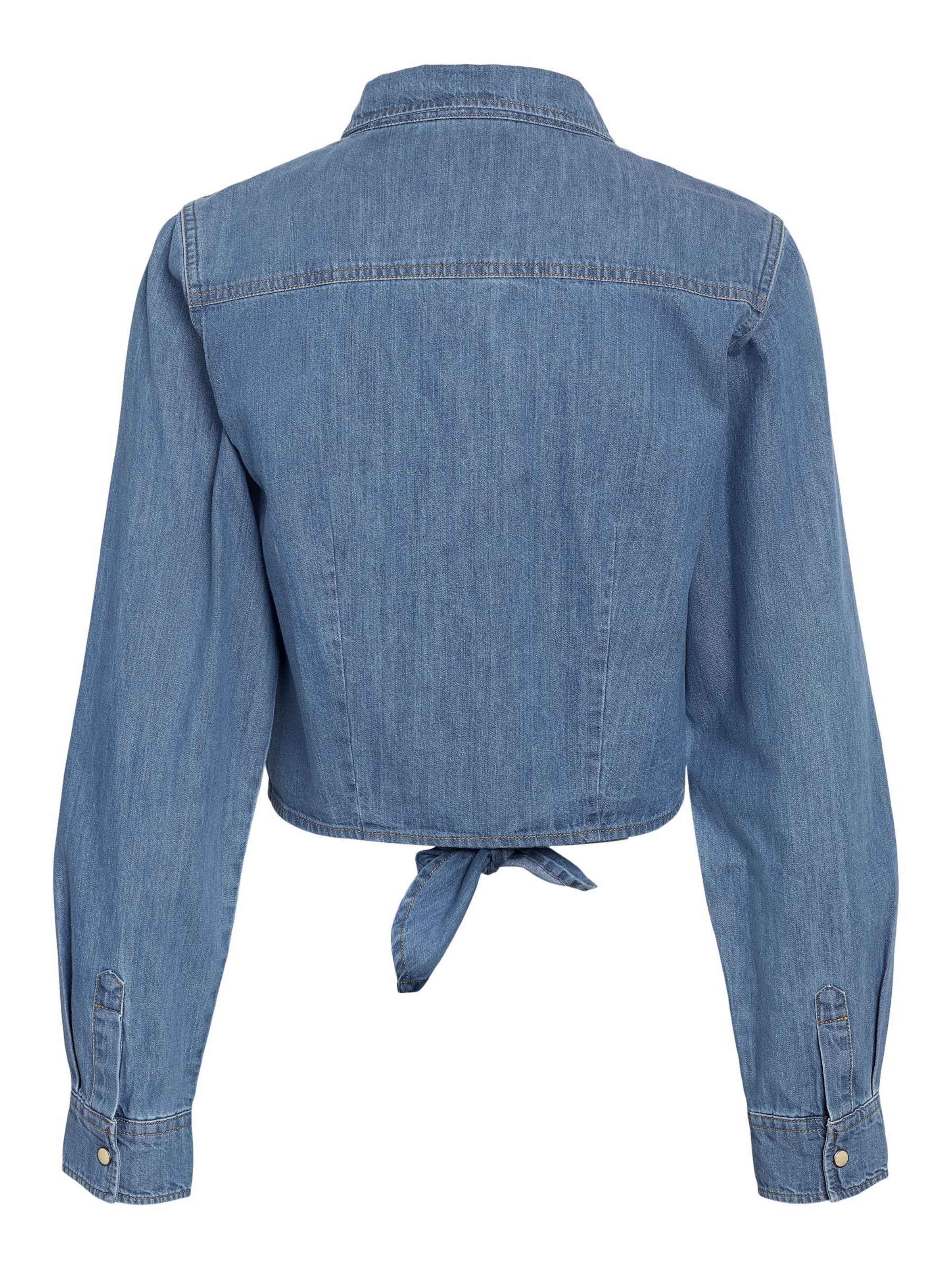 Noisy may - Blusa 'NMHelsa' em azul