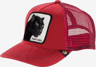 GOORIN Bros. Pet 'Black Panther' in de kleur Rood / Zwart / Wit, Productweergave