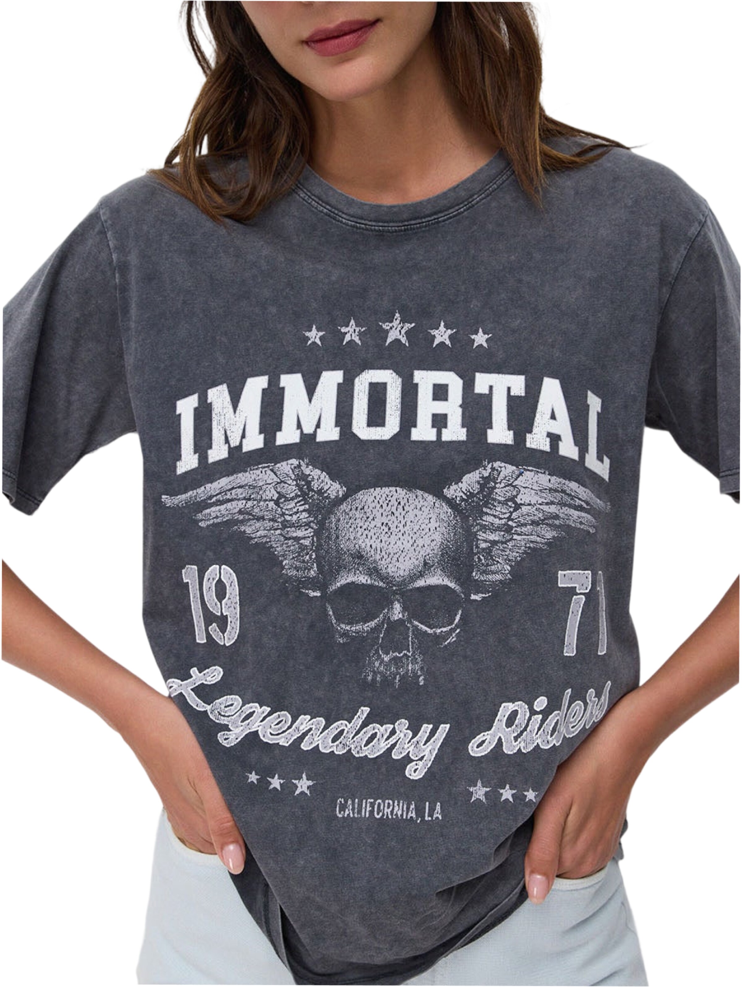 No Matter What Shirt in Grey