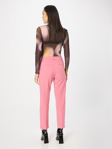 MAX&Co. Regular Pleat-Front Pants 'ADDA' in Pink