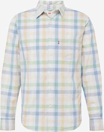 LEVI'S ® Regular Fit Skjorte 'Sunset 1 Pocket Standard' i blå: forside